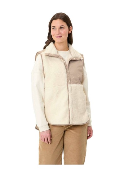Vaude Najun Kadın Polar Yelek 48264 Ekru