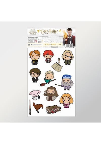 Wizarding World - Harry Potter - Sticker - Manga Style 2