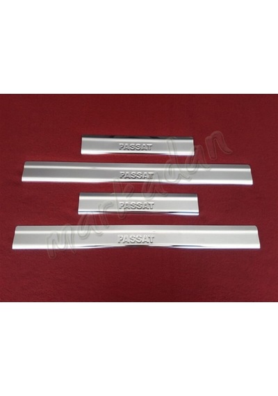 Db Chrome Vw Passat 3C Krom Kapı Eşiği 2005-2015 4 Parça P.Çelik (494311327)
