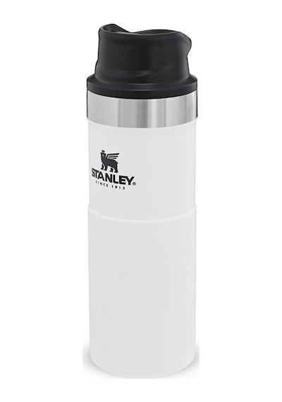 Stanley Klasik Trigger Action Seyahat Bardağı 0.47 L  Beyaz