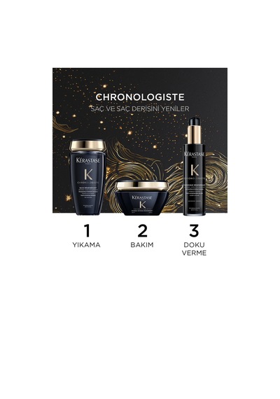 Kerastase Chronologiste Yenileyici Saç Bakım Seti