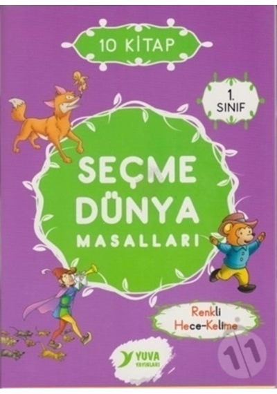 Ayyldzkrtsy 1. Sınıf Seçme Dünya Masalları (10 Kitap Takım) Yuva Yayınları