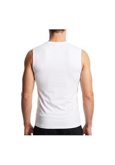 Musclecloth Tech Kolsuz T-shirt Beyaz
