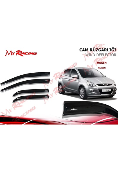 Hyundaı I20 2010- Mugen Cam Rüzgarlığı 4Lü