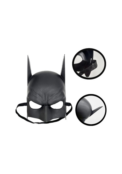 Çocuk Batman Maskesi Parti Kostüm Aksesuarı - 7 - 14 Yaş Arası