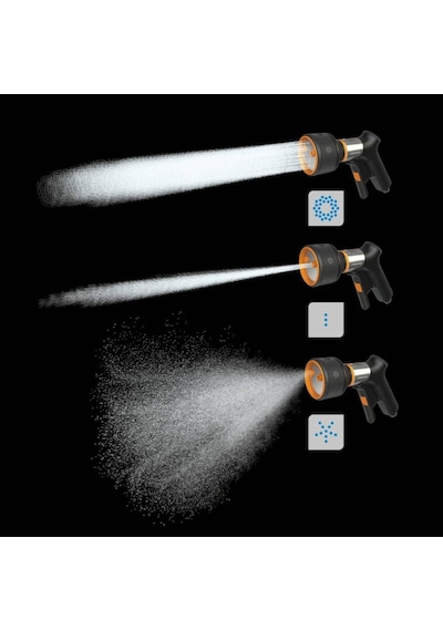 Fiskars 1067194 Fibercomp 3 Fonksiyonlu Sulama Tabancası