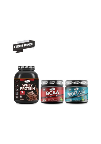 Whey Protein 2000g/bcaa 300g/proflaks Çikolatalı