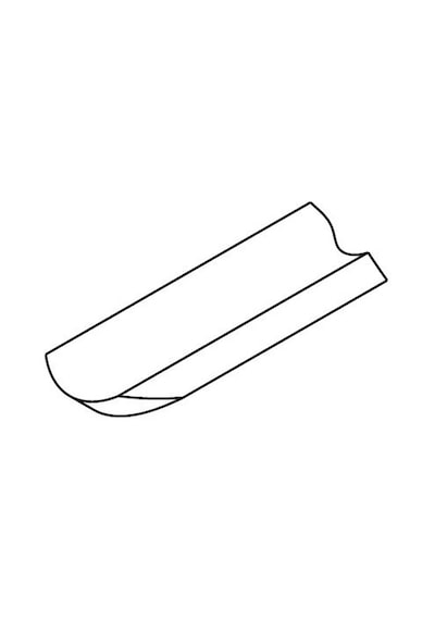 Narex 818010 Sığ Oyma Ağız Ahşap Torna Bıçağı 14X105 Mm