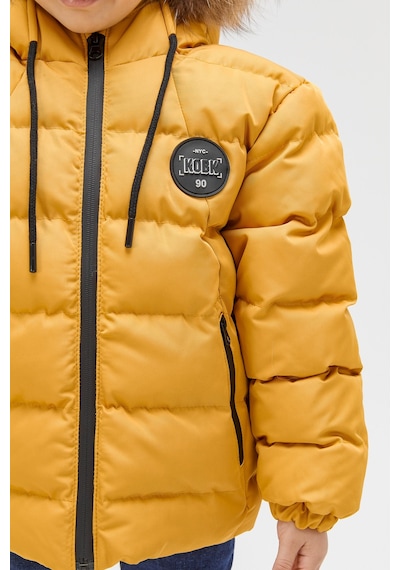 Benitto Kids Benittokids Erkek Çocuk Natürel Kürklü Mont 51289-hardal Hardal