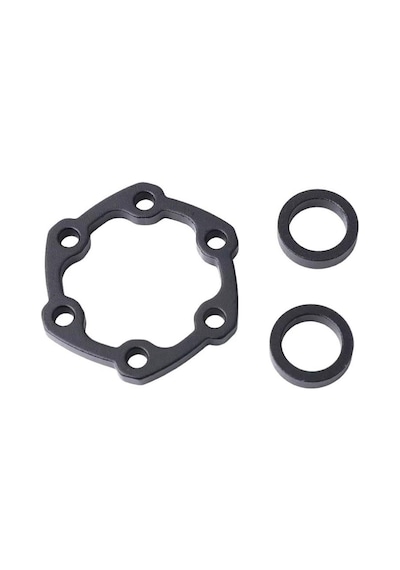 Hassns Göbek Disk Adaptörü Arka 12x142mm 148mm  Boost Siyah