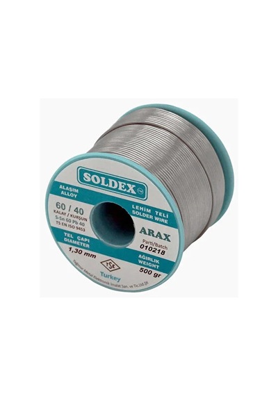 Sn60 Pb40 Arax Lehim Teli - 1.3mm 500gr