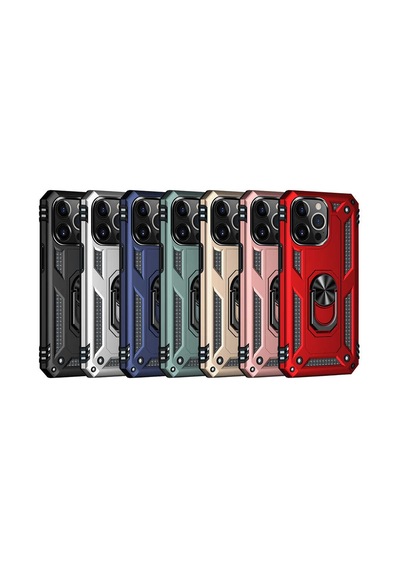 Zore İphone 13 Pro Max Uyumlu Nvth Vega Kılıf-siyah