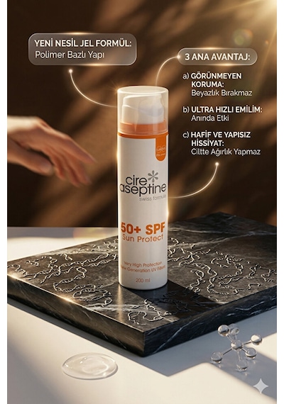 Airless Günes Koruyucu Vücut Spf 50+ Sun Protect 200 Ml