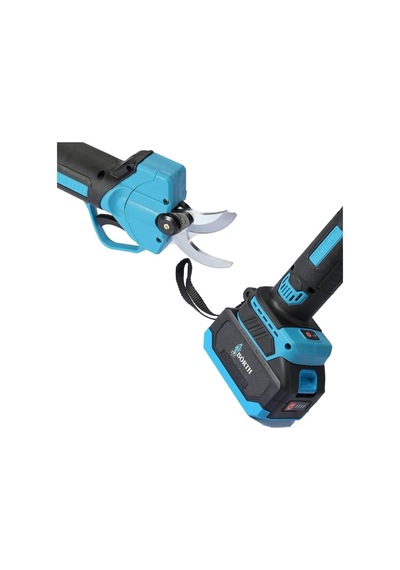 Tr 40 Mm Profesyonel Şarjlı Budama Makası 21v Çift Akülü Dal Kesme Makinesi