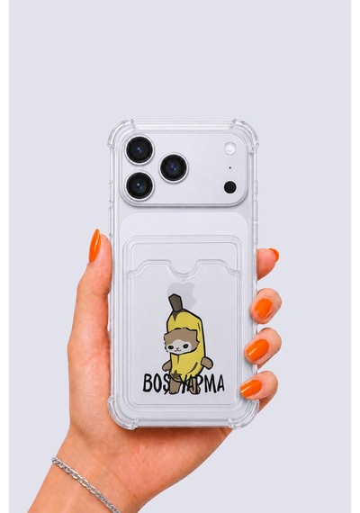 Apple iPhone Uyumlu 17 Pro Max Kartlıklı Boş Yapma Desenli Kılıf