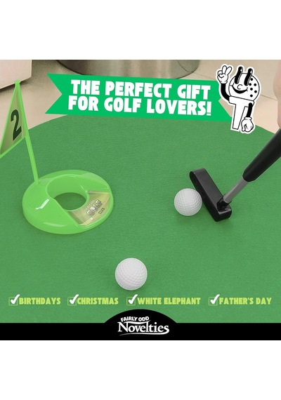 Potty Putter Toilet Time Golf Game