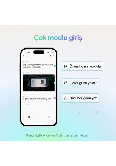 Plaud Note Pro Aı Ses Kaydedici Siyah - Pn0300