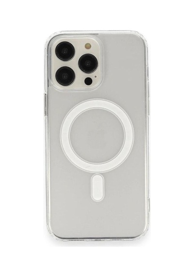 Apple İphone 13 Pro Max Kılıf Matte Şeffaf Magneticsafe