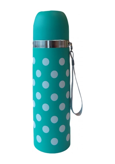 Sema Baby Puantiyeli Bebek   Termosu 500 ML - Mavi