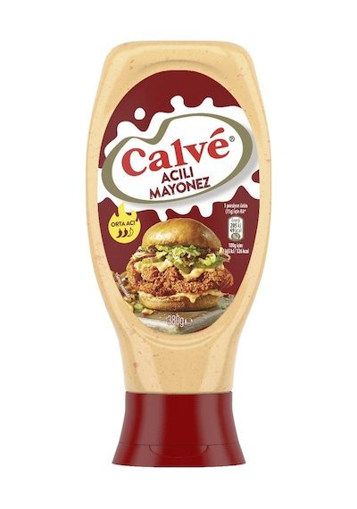 Calve Acılı Mayonez 380 Gr + Buffalo Sos 245 Gr 2 Li Set