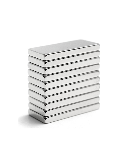 Neodyum Mıknatıs Dikdörtgen 20X10X2 Mm 5 Adet Set