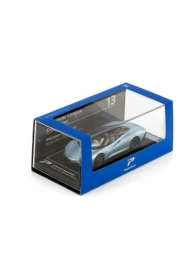 Hyper Car Mclaren Speedtail Silver-league Collection 1/64 Model Araba