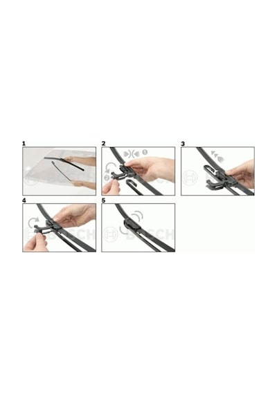 Mazda-2/demio 1.2/1.4/1.6 Aerotwin Ön Silecek Seti 60/40 Cm 04.2003 - 06.2007 Arası