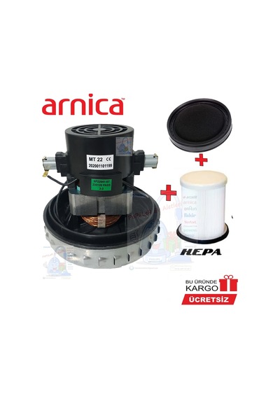 Arnica Bora  Motor Ve Hepa Filtre Takımı Uyumlu