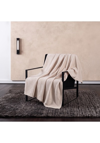 Maxstyle Spring %100 Pamuk Tek Kişilik Pike Krem 180x230 Cm Renkli