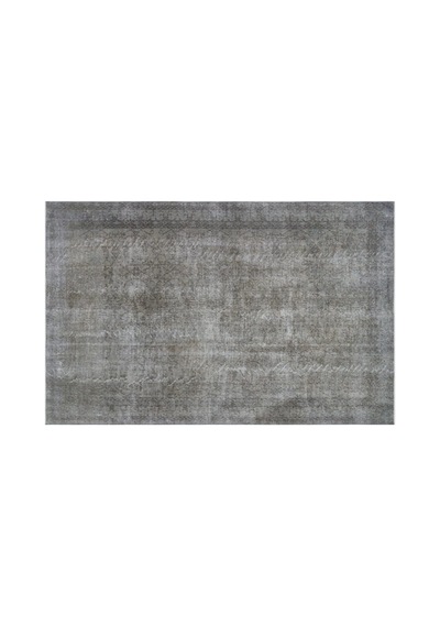 El Dokuması Vintage Yün-pamuk Gri Halı 29002 205 X 320 Cm