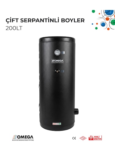 200 L Çift Serpantinli Boyler 1