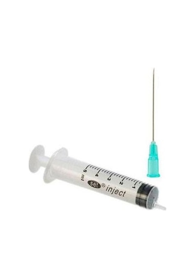 Set İnject Tıbset 5 CC Enjektör 3 Parça Yeşil 250 Adet