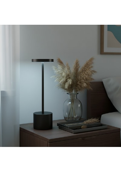 Braytron Ledli 3 Cct - Dimmable Masa Lambası Siyah