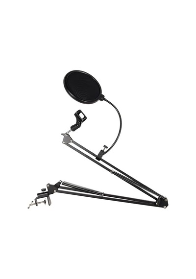 Lastvoice Nb40 Pro Mikrofon Standı + Ps-01 Pop Filter 50x50 Büyük Boy