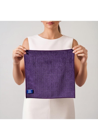 Tr Premium Mutfak Bezi Hasır Doku 30x30 Cm, Mikrofiber Temizlik Bezi, Yağ Ve Parmak İzini Yaymadan Toplar, Sadece Suy Genel