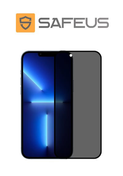 Safeus Tam Kaplayan Hayalet Parmak İzi Bırakmayan Safir Ekran Koruyucu Cam , Apple Uyumlu iPhone 13 Pro İle