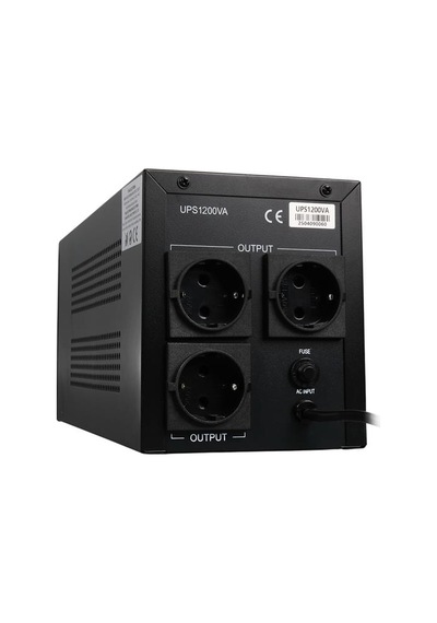 Andespower Ups1200va 1200va 12v7.5ahx2 Ups Kesintisiz Güç Kaynağı Line - İnteraktif
