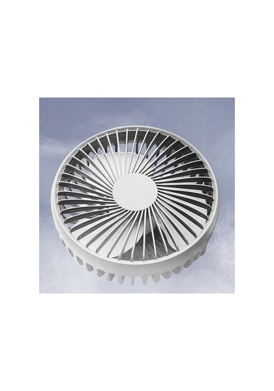 Çift Başlı Araba Fanı Otomatik Fan Vantilatör 12v Siyah