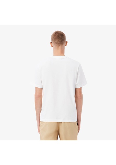 Lacoste Erkek T-shırt Th7318-001 Beyaz