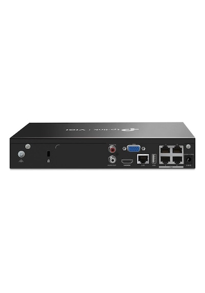 Tp-link Vıgı Nvr1004h-4p 4 Kanal 5mp Poe+ 53w H.265+ 80 Mbps 1 Sata 2 Usb 4k Hdmı Nvr Kayıt Cihazı