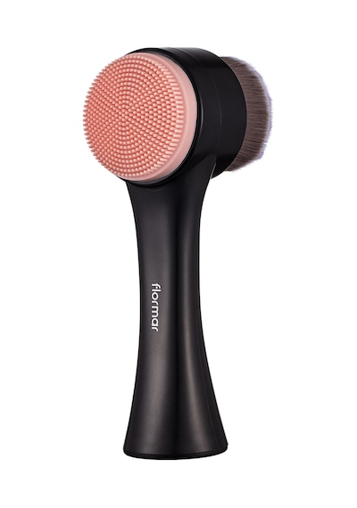 Flormar Ergonomik Saplı İkili Yüz Temizleme Fırçası - Face Cleansing Brush - 024 - 8690604597895