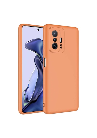 Xiaomi Mi 11t 5g Kılıf Yumuşak Silikon Kamera Korumalı Lansman Pazarplus Lila