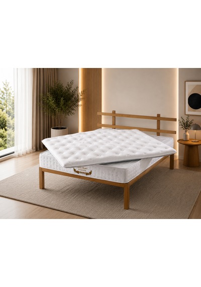 Bed Craft Pascha Exclusive Ultra Full Ortopedik Yaylı Yatak 29cm Tek & Çift Kişilik Beyaz