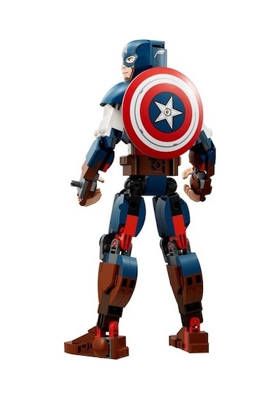 LEGO® 76258 Super Heroes Kaptan Amerika Yapım Figürü 310 Parça