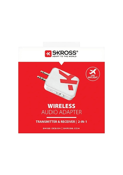 Skross Kablosuz Ses Adaptörü Beyaz