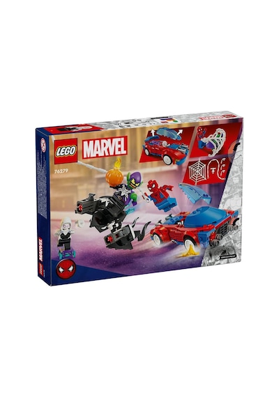 Lego Super Heroes 76279 Spider-man Race Car And Venom Green Goblin
