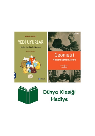 Yedi Uyurlar - Ashab-ı Kehf + Geometri + Dünya Klasiği Hediye