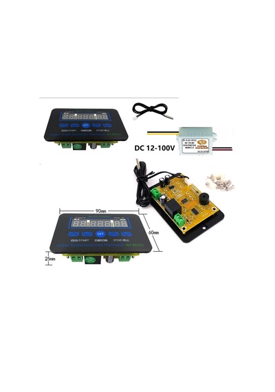 W1411 Dc12-100v 10a Güneş Paneli Termostat/timer