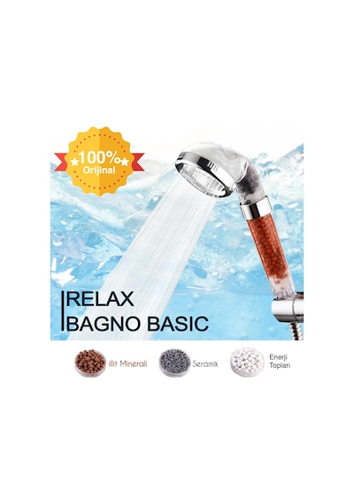 Relax Bagno Su Tasarruflu Duş Başlığı - Arıtmalı Duş Başlığı Diğer