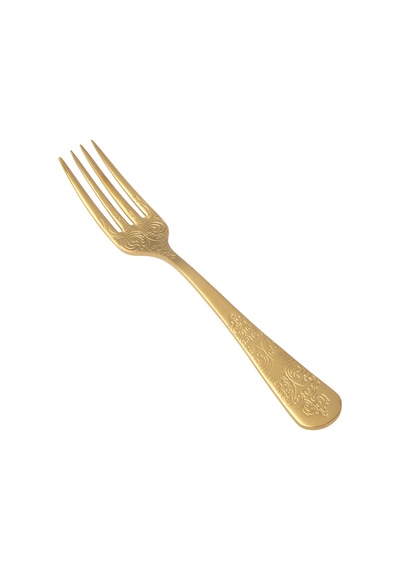 Jumbo Antique Titanyum Mat Gold 12 Kişilik 84 Parça Çatal Kaşık Bıçak Takımı Titanyum Mat Gold